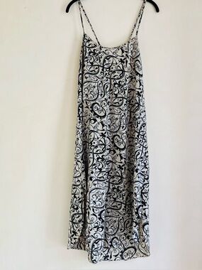 Natori Silk Print Dress
